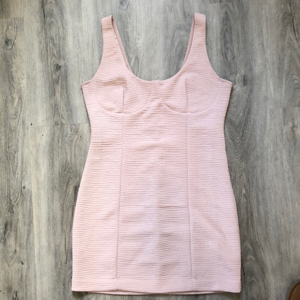 Pink mini dress size M